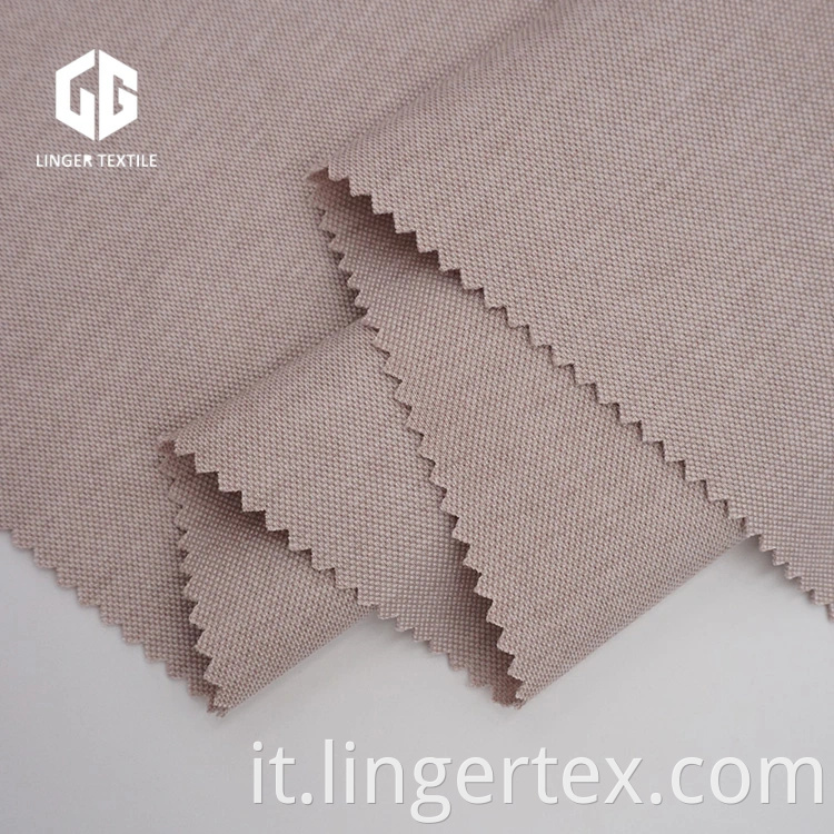 Tessuto in rame spandex poliestere tessuto a maglia per abbigliamento
